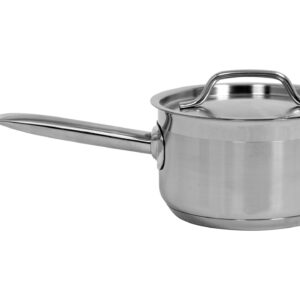 RONDEL Z POKRYWKĄ ZE STALI NIERDZEWNEJ 16X9,5CM 1,9L – numer katalogowy: Gastro YG-00060