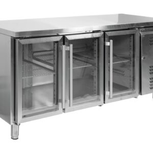 STÓŁ CHŁODNICZY 3-DRZWIOWY PRZESZKLONY - LINIA 700 – numer katalogowy: Gastro YG-05257