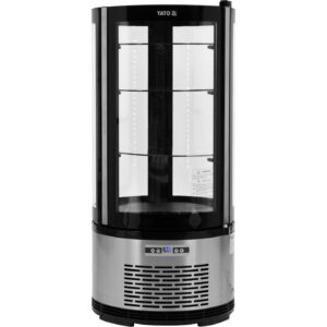 WITRYNA CHŁODNICZA 100L 48X48X103 CZARNA – numer katalogowy: Gastro YG-05094