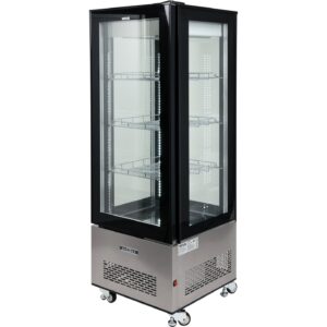 WITRYNA CHŁODNICZA 400L 65X65X190 CZARNA – numer katalogowy: Gastro YG-05068