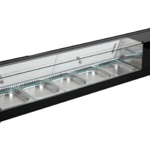 WITRYNA CHŁODNICZA 5X1/2 GN 175,5X39,5X37,5 – numer katalogowy: Gastro YG-05007