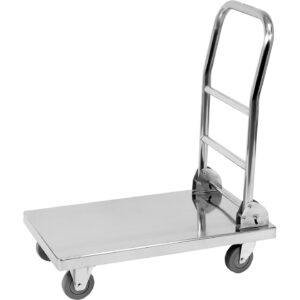 WÓZEK PLATFORMOWY SKŁADANY ZE STALI NIERDZEWNEJ – numer katalogowy: Gastro YG-09080