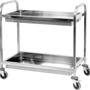 WÓZEK SERWISOWY 2-PÓŁKOWY GŁĘBOKI – numer katalogowy: Gastro YG-09099