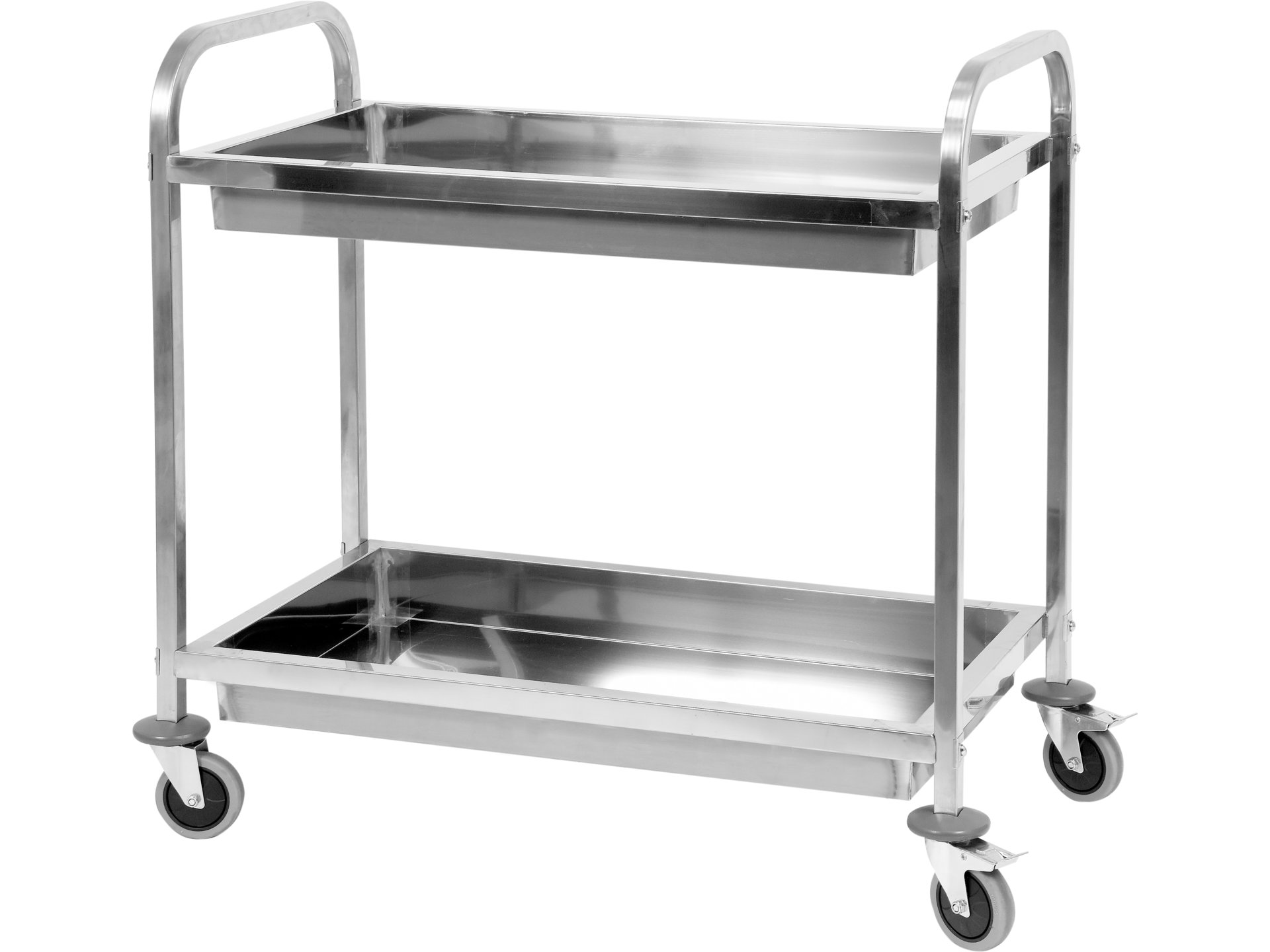 WÓZEK SERWISOWY 2-PÓŁKOWY GŁĘBOKI – numer katalogowy: Gastro YG-09099