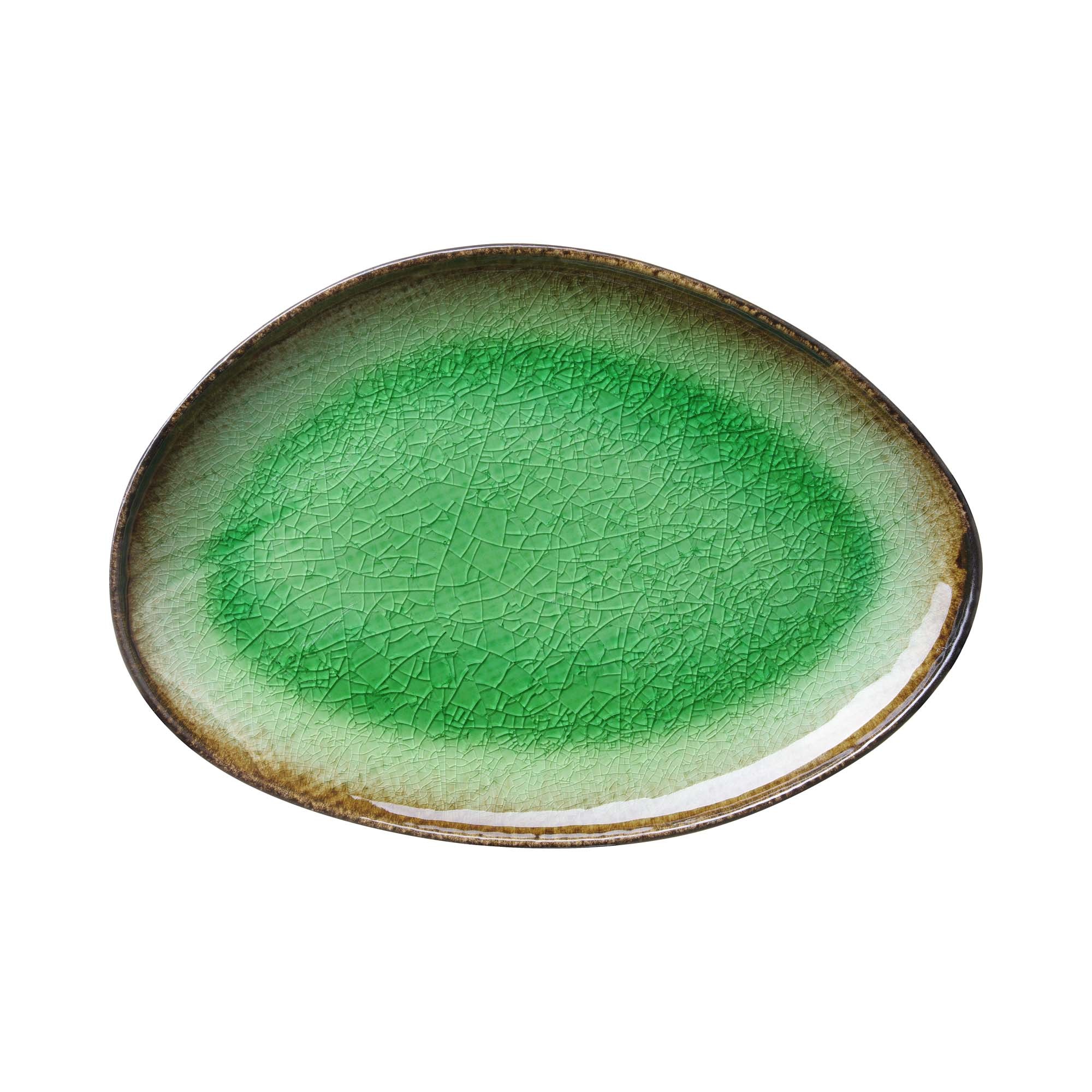 Talerz o organicznym kształcie Beryl, 270x190mm –FD numer katalogowy: 769805