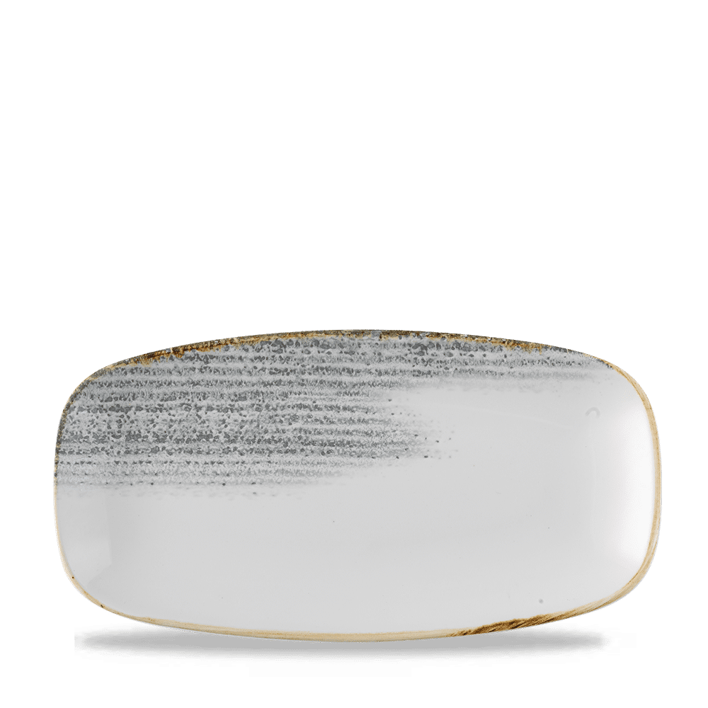 Talerz prostokątny Homespun Accents Jasper Grey 298x153 mm –FD numer katalogowy: HAJGXO111