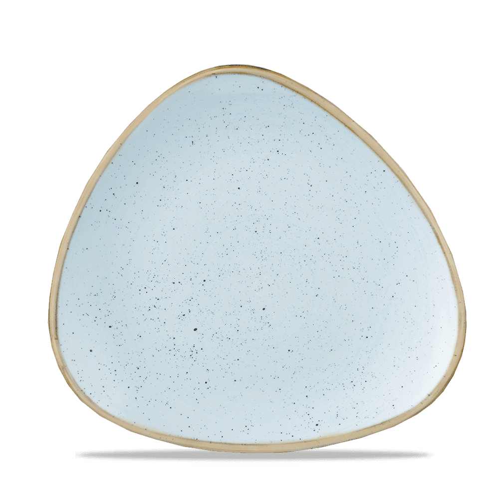 Talerz trójkątny Stonecast Duck Egg Blue 229 mm –FD numer katalogowy: SDESTR91