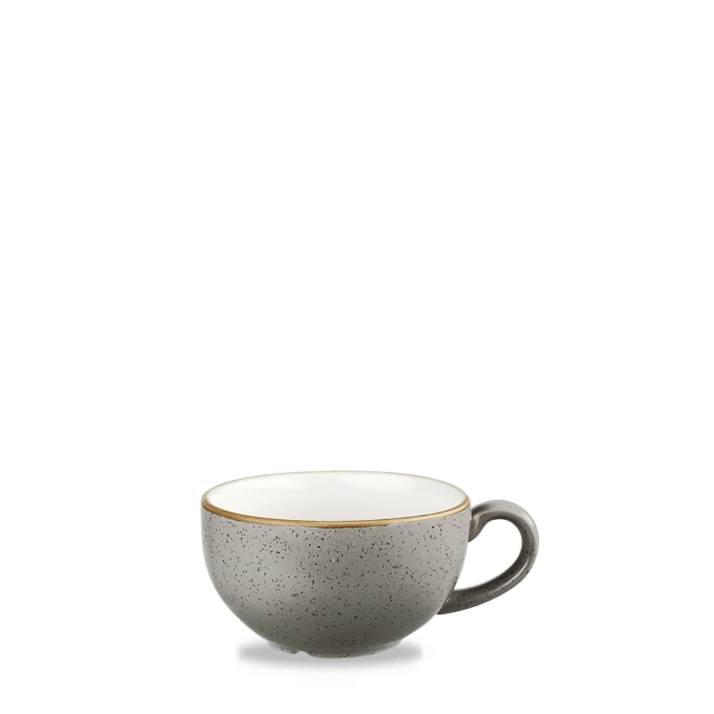 Filiżanka cappuccino Stonecast Peppercorn Grey 340 ml –FD numer katalogowy: SPGSCB281