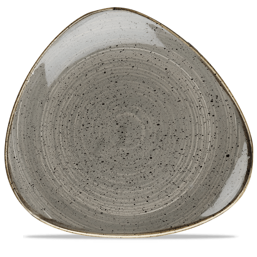 Talerz trójkątny Stonecast Peppercorn Grey 311 mm –FD numer katalogowy: SPGSTR121