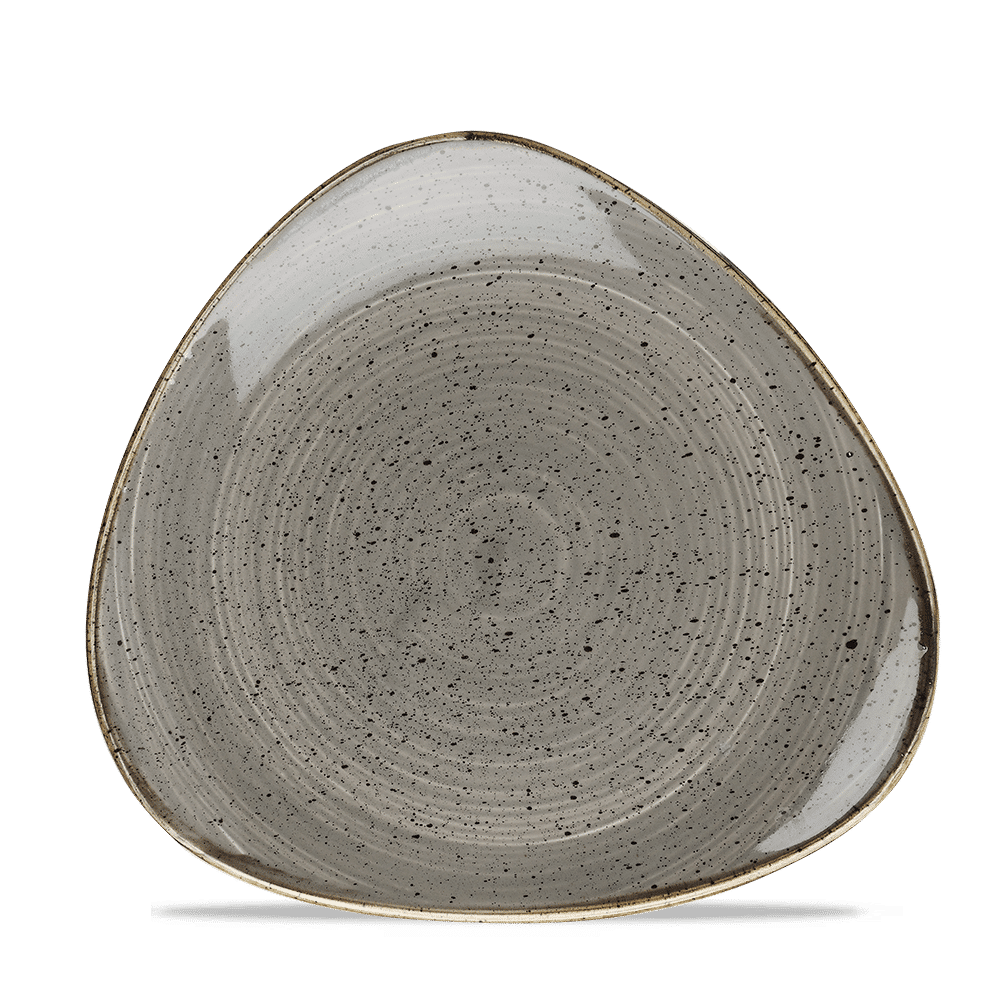 Talerz trójkątny Stonecast Peppercorn Grey 229 mm –FD numer katalogowy: SPGSTR91