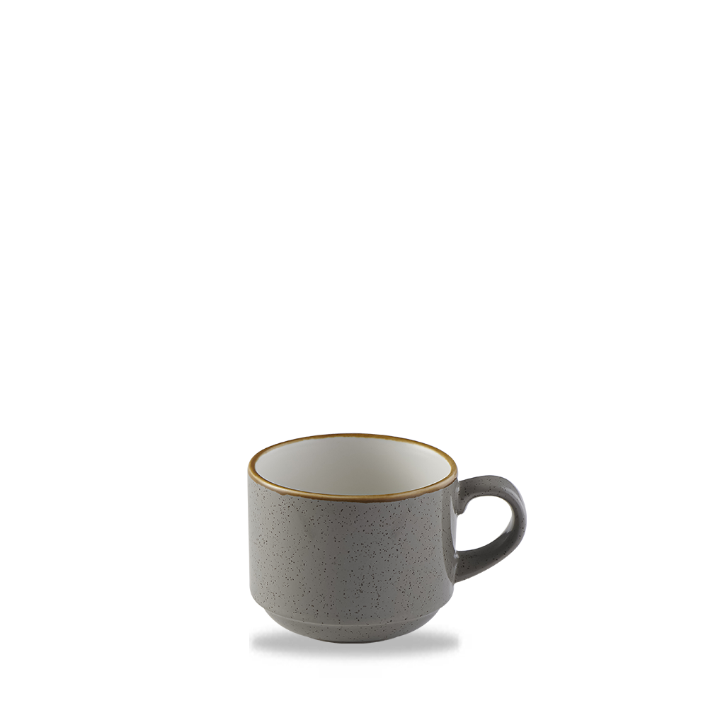 Filiżanka sztaplowana Stonecast Grey 220 ml –FD numer katalogowy: SPGSVSC81