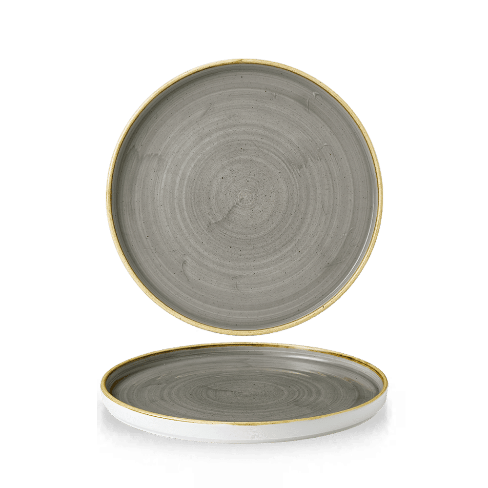 Talerz płytki z rantem Stonecast Peppercorn Grey 210 mm –FD numer katalogowy: SPGSWP211