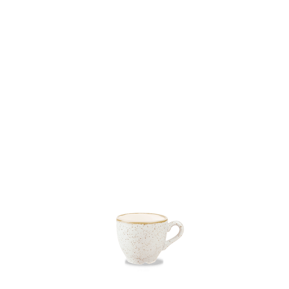 Filiżanka espresso Stonecast Barley White 90 ml –FD numer katalogowy: SWHSCEB91