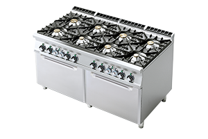 CF8-916 G ﻿﻿Kuchnia ﻿z piekarnikiem gazowa - numer katalogowy: Gastro CF8 - 916 G