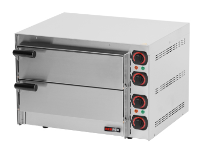 FP 66R ﻿Piec do pizzy dwupoziomowy - numer katalogowy: Gastro FP - 66R
