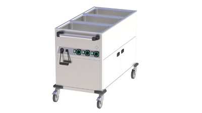 BMPD - 3120 CS ﻿﻿Bemar jezdny 3-kom. zabudowany - numer katalogowy: Gastro BMPD - 3120 CS