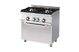 CF2-68 GEM WOK ﻿﻿Kuchnia gazowa WOK z piekarnikiem elektrycznym - numer katalogowy: Gastro CF2 - 68 GEM WOK