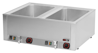 BMV - 2120 ﻿Bemar GN 1/1 - 200 podwójny z kranem - numer katalogowy: Gastro BMV - 2120