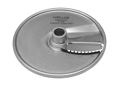 63065 Tarcza do krojenia w słupki, do RG-350, RG-350i, RG-400i (Ø 215 mm), ostrza wymienne, 6x6 mm - numer katalogowy: Gastro 63065