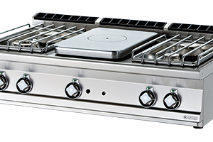 TP4T-712 G/P ﻿﻿Kuchnia żeliwna gazowa - numer katalogowy: Gastro TP4T - 712 G/P