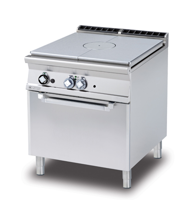 TPF-98 GE ﻿﻿Kuchnia ﻿żeliwna gazowa z piekarnikiem elektrycznym - numer katalogowy: Gastro TPF - 98 GE
