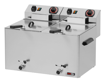 FE - 77 V ﻿Frytownica elektryczna 8 + 8 l - numer katalogowy: Gastro FE - 77 V