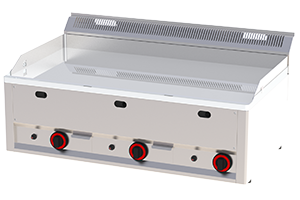 FTHC 90 GL ﻿Płyta grillowa chromowana gazowa - numer katalogowy: Gastro FTHC 90 GL