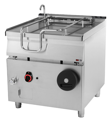 BR 90/120 G/N ﻿Patelnia gazowa z uchylaniem ręcznym - numer katalogowy: Gastro BR 90/120 G/N