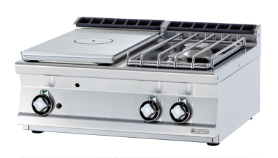 TP2T-78 G/P ﻿﻿Kuchnia żeliwna gazowa - numer katalogowy: Gastro TP2T - 78 G/P