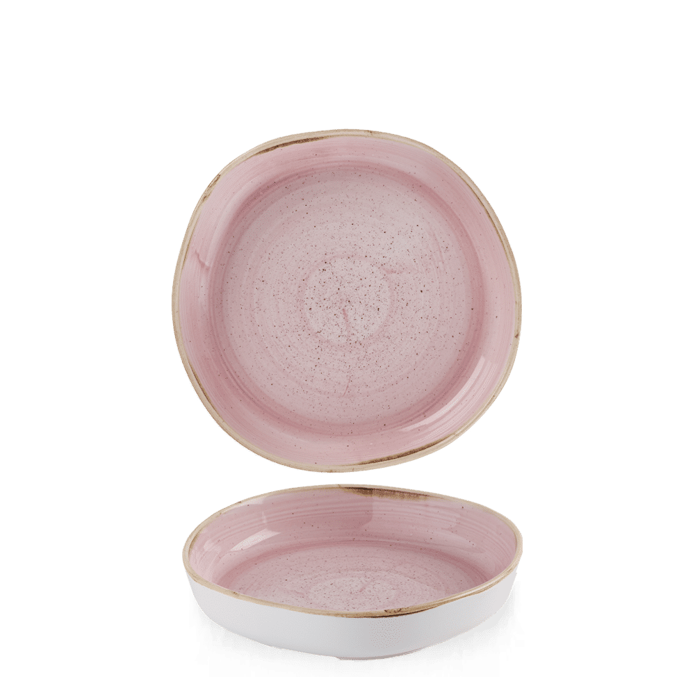 Talerz organiczny z wysokim rantem Stonecast Petal Pink, 200mm –FD numer katalogowy: SPPSWOB11