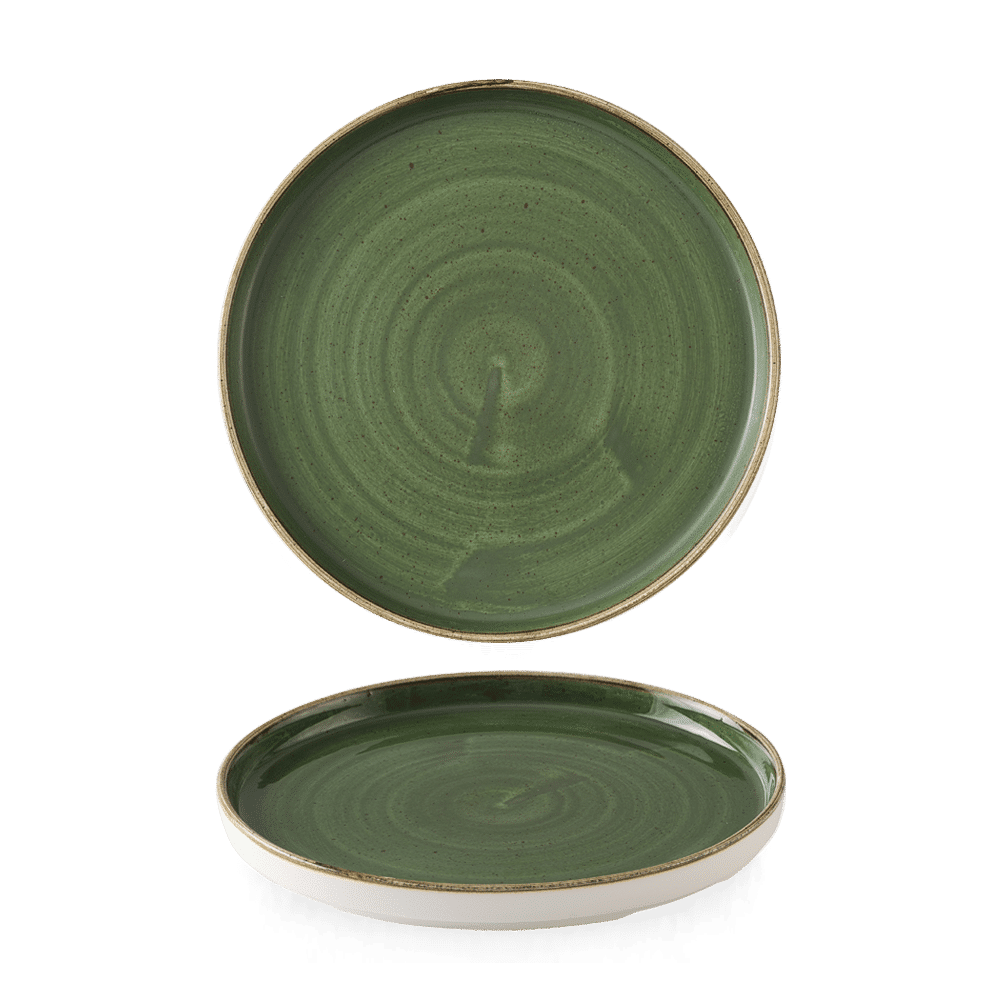 Talerz płytki z rantem Stonecast Sorrel Green, 210mm –FD numer katalogowy: SSRSWP211