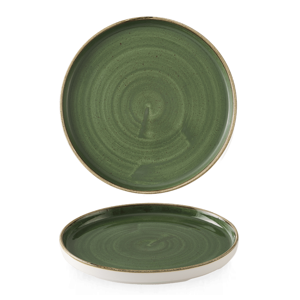 Talerz płytki z rantem Stonecast Sorrel Green, 260mm –FD numer katalogowy: SSRSWP261