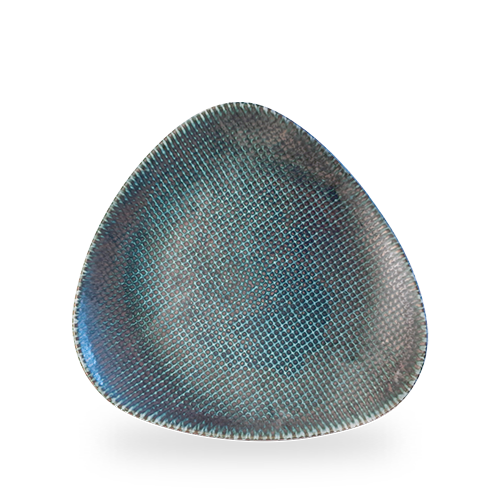 Talerz trójkątny Astro Metallic Blue, 270mm –FD numer katalogowy: ATBLTR101