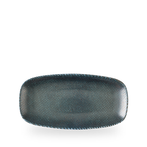 Talerz prostokątny Astro Metallic Blue, 300x150mm –FD numer katalogowy: ATBLXO111