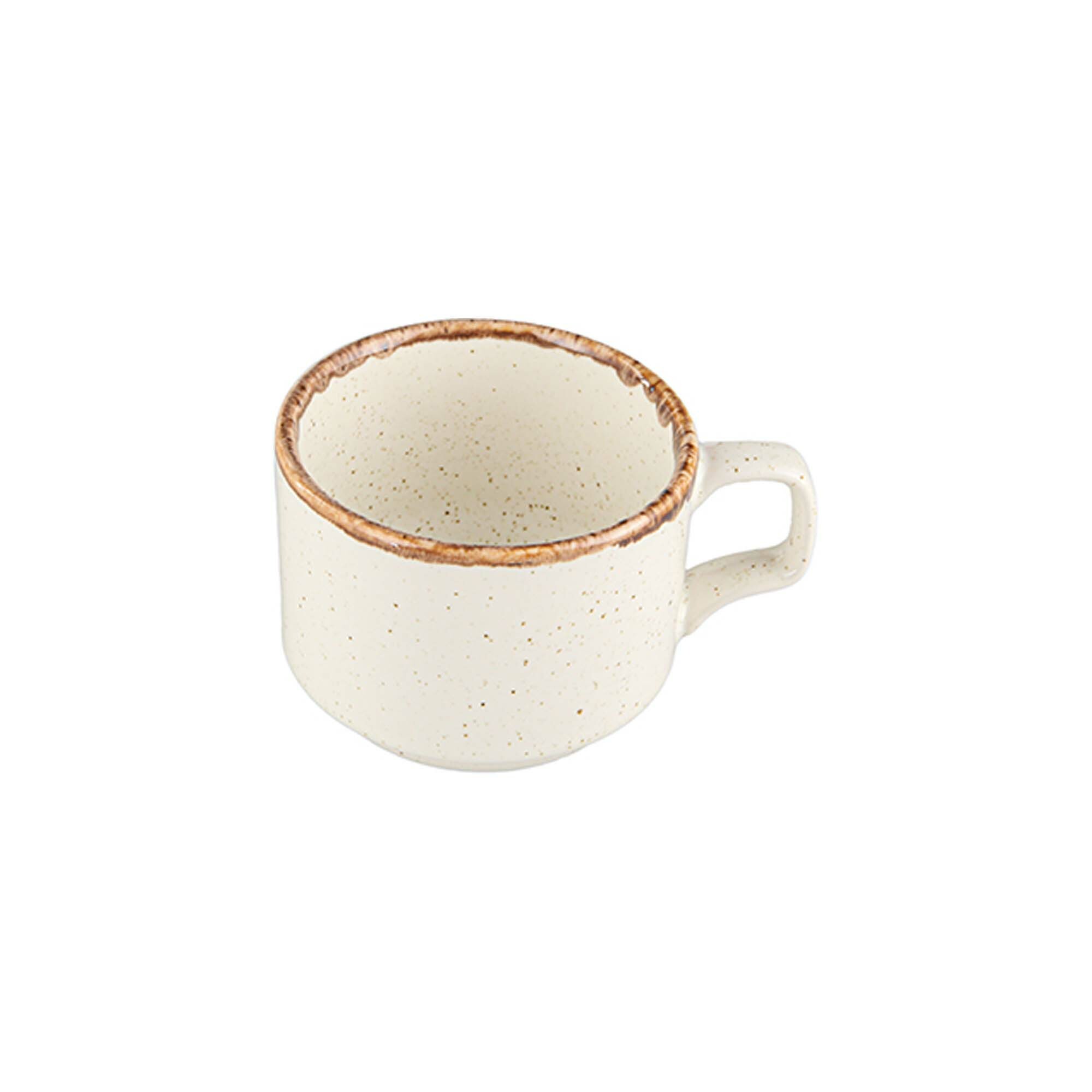 Filiżanka sztaplowana do kawy i herbaty Sand, 200ml –FD numer katalogowy: 04ALM007429