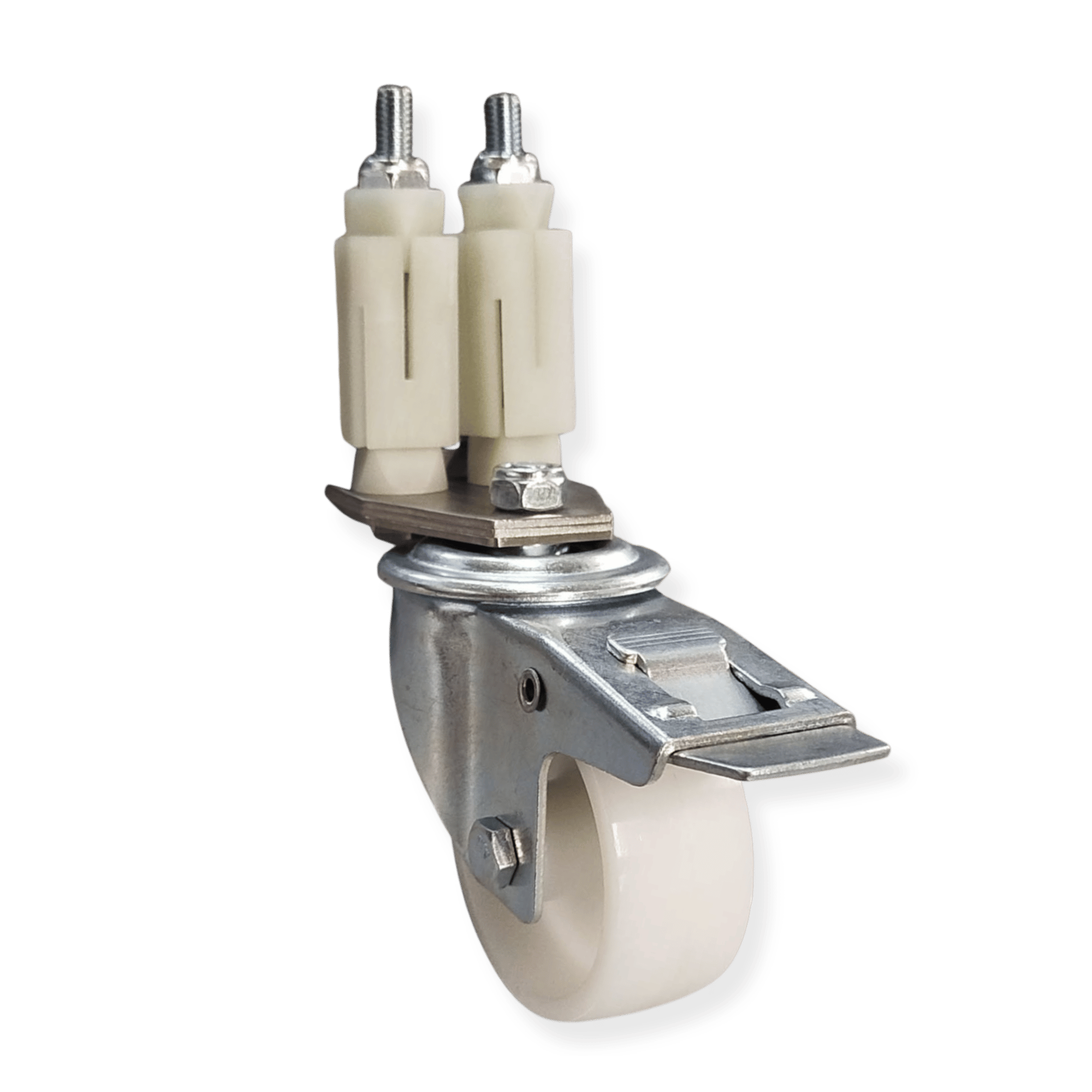 Wewnętrzne rolki jezdne do profili pionowych Oxygen, zestaw 2 szt. (1 szt. z hamulcem + 1 szt. bez hamulca) –FD numer katalogowy: 967713