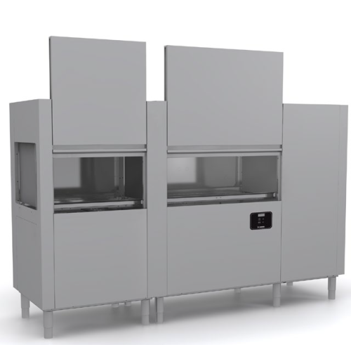 Zmywarka tunelowa KRUPPS EVOLUTION LINE | moduły mycia wstępnego, płukania końcowego, odzysku ciepła | EVO411 – numer katalogowy RQ: EVO411