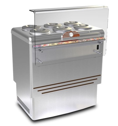 Dystrybutor do lodów | 6 tub | DV6S | 965x758x1030 mm – numer katalogowy RQ: DV6S
