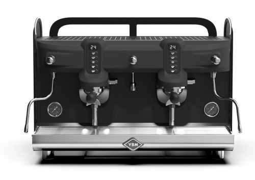 Ekspres kolbowy 2-grupowy | Black Moon 2GR Black | kolor czarny| 4 kW – numer katalogowy RQ: Black Moon 2GR Black