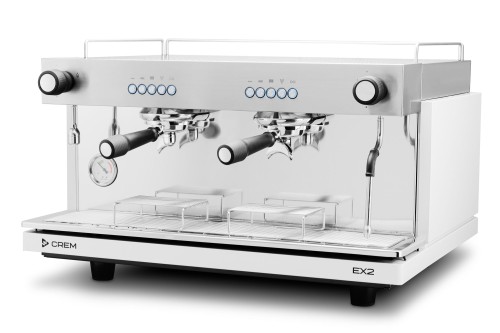 Ekspres do kawy 2-grupowy EX2 2GR W | biały | 3,35 kW | 735x575x460 mm – numer katalogowy RQ: EX2 2GR W