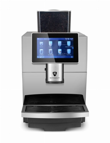 Automatyczny ekspres do kawy RQK2S z ekranem dotykowym | pojemnik 2l | podłączenie do wody | srebrny – numer katalogowy RQ: RQK2S