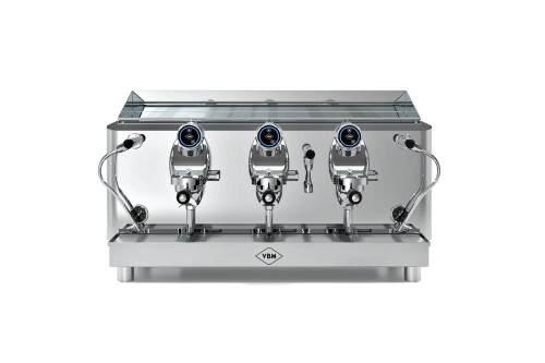 Ekspres kolbowy 3-grupowy | Lollo 3GR Steel | kolor stalowy | 5 kW – numer katalogowy RQ: Lollo 3GR Steel