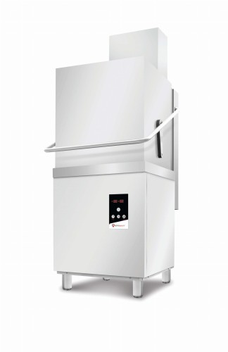 Zmywarka kapturowa RQX1200 P DD RC | 500x500 | sterowanie elektromechaniczne | odzysk ciepła | podwójne ścianki | 675x675x1440 mm | 11,25 kW – numer katalogowy RQ: RQX1200 P DD RC