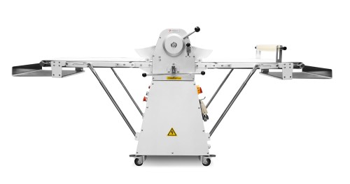 Wałkowarka piekarnicza do ciasta RQSM-650 | kruchego | francuskiego | taśma 630 mm | 3410x990x1070 mm – numer katalogowy RQ: RQSM-650