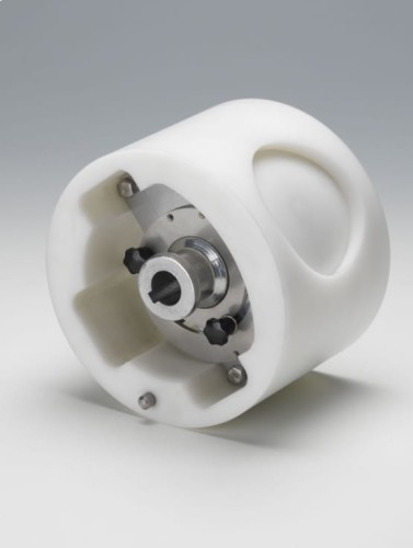 Cylinder z Delrinu CYL-SHAPE | do pras do burgerów – numer katalogowy RQ: CYL-SHAPE